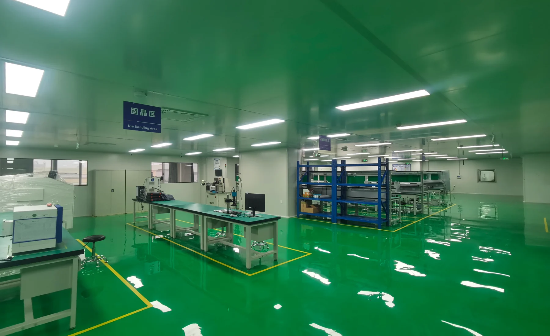 Sensor cleanroom production